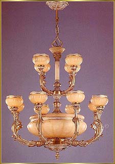 Alabaster Chandeliers Model: RL 1461-100